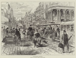Collins-Street, Melbourne by Melton Prior